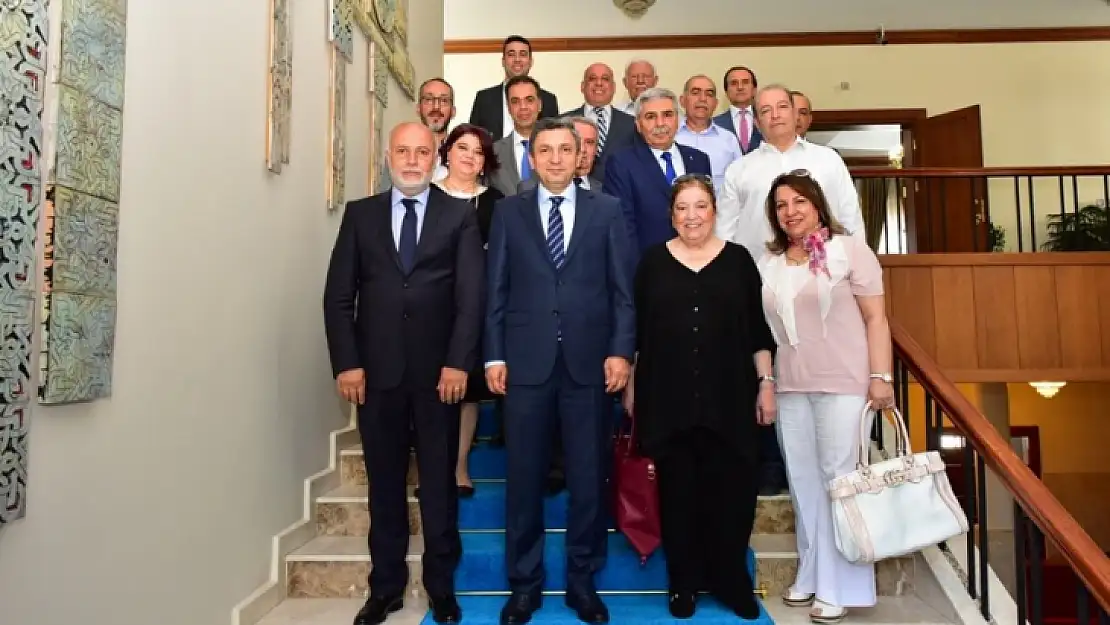 Malatya Eğitim Vakfından Vali Şahin'e Ziyaret