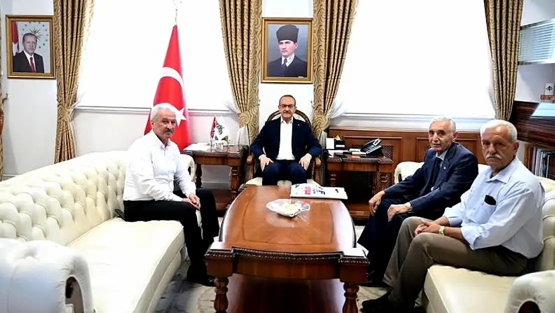 Malatya Esnaf Kefalet Kooperatifinden Vali Yavuz'a Teşekkür Ziyareti