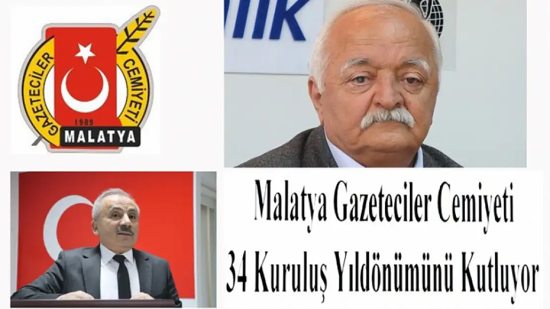 Malatya Gazeteciler Cemiyeti 34 Yaşında