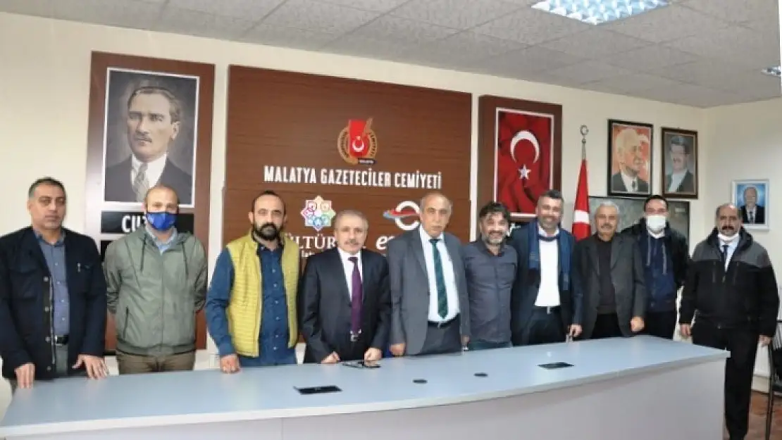 Malatya Gazeteciler Cemiyeti Yönetimi Görev Bölümü Yaptı