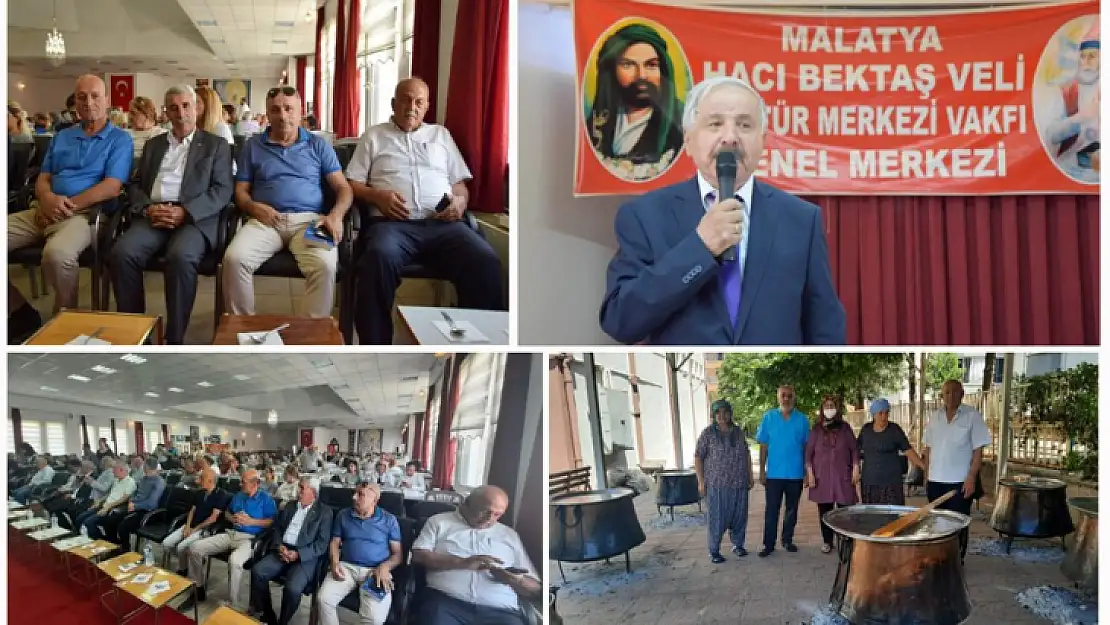 Malatya Hacı Bektaş Veli Kültür Merkezi Vakfından Geleneksel Aşure Etkinliği