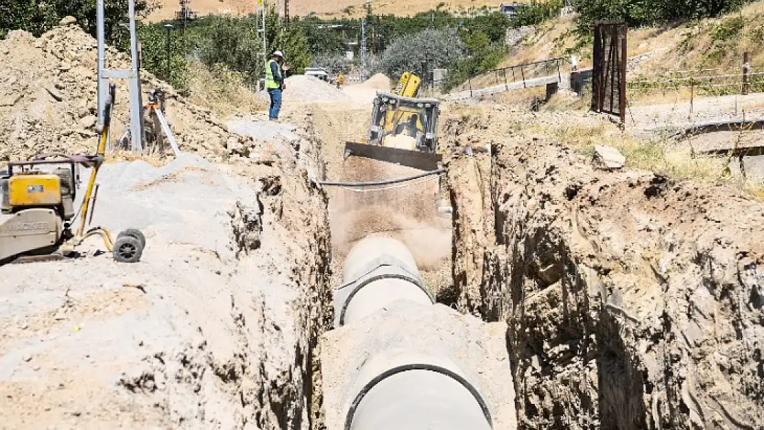 Malatya İçmesuyu Ana İsale Hattı Yenileniyor