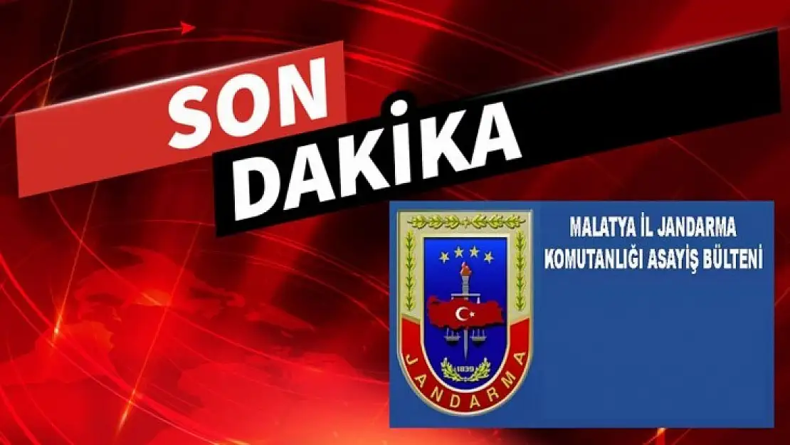 Malatya İl Jandarma Asayiş Olayları
