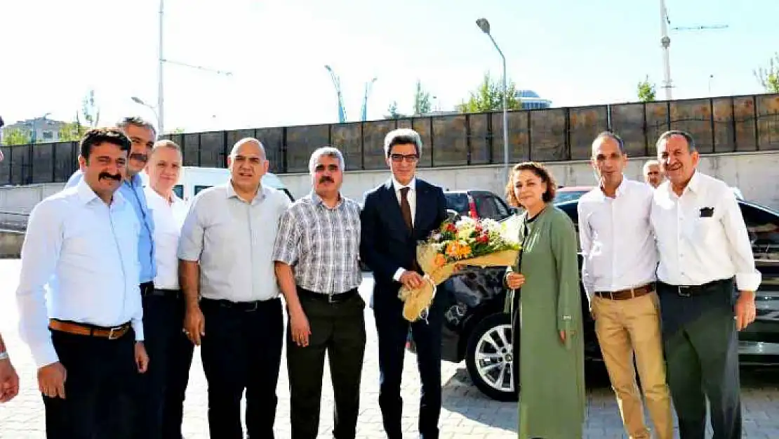 Malatya İl Milli Eğitim Müdürü Bakır'a Karşılama Töreni