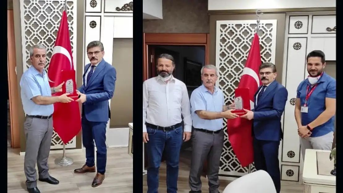 Malatya Kızılay Şubesinden İl Emniyet Müdürü Ercan Dağdeviren'e Ziyaret
