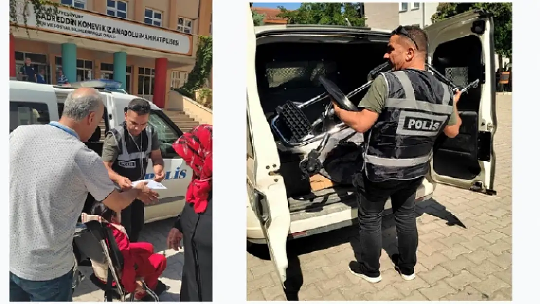 Malatya Polisi Öğrencilere 'umut ışığı' Oldu