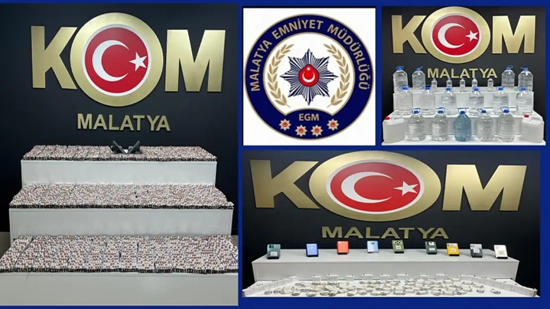 Malatya Polisinden Suçlularla Etkin Mücadeleye Devam