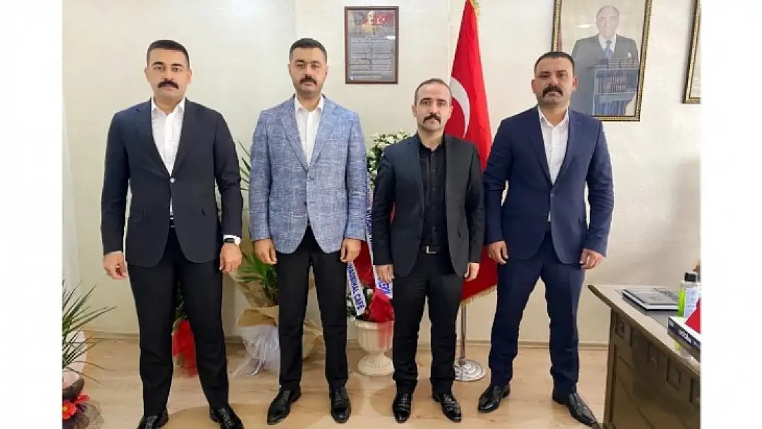 Malatya Ülkü Ocağı Başkanı Şengönül'e  3 İlin Ocak Başkanlarından Ziyaret