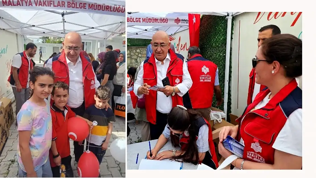 Malatya Vakıflar Bölge Müdürlüğü'nden 414 Yetime Bayram Sevinci