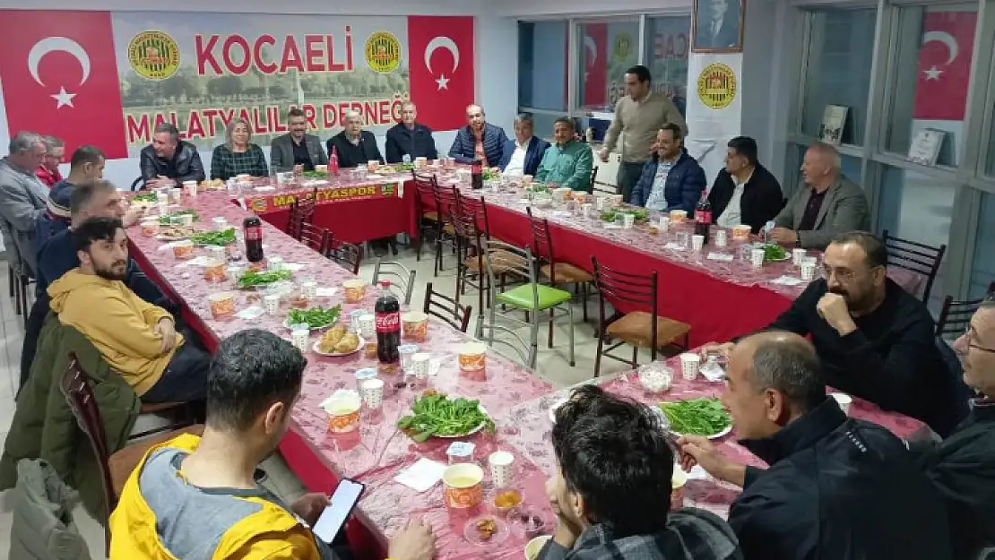 Malatyalılar Geleneksel iftar Programında Buluştu