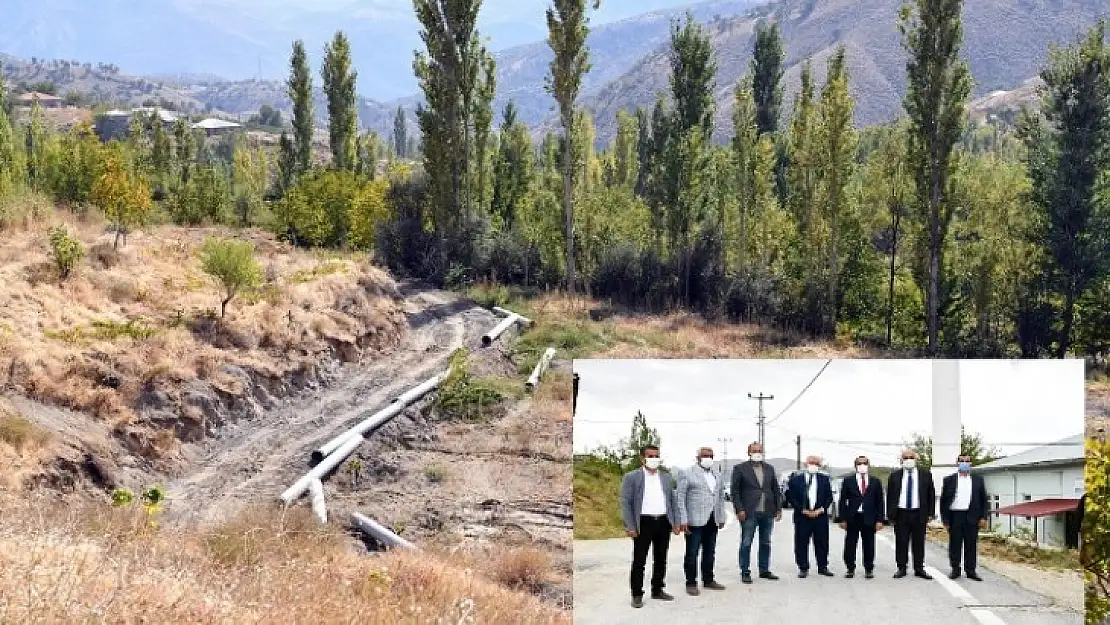 Maski, Beğre'ye Kapalı Sulama Sistemi Yaptı