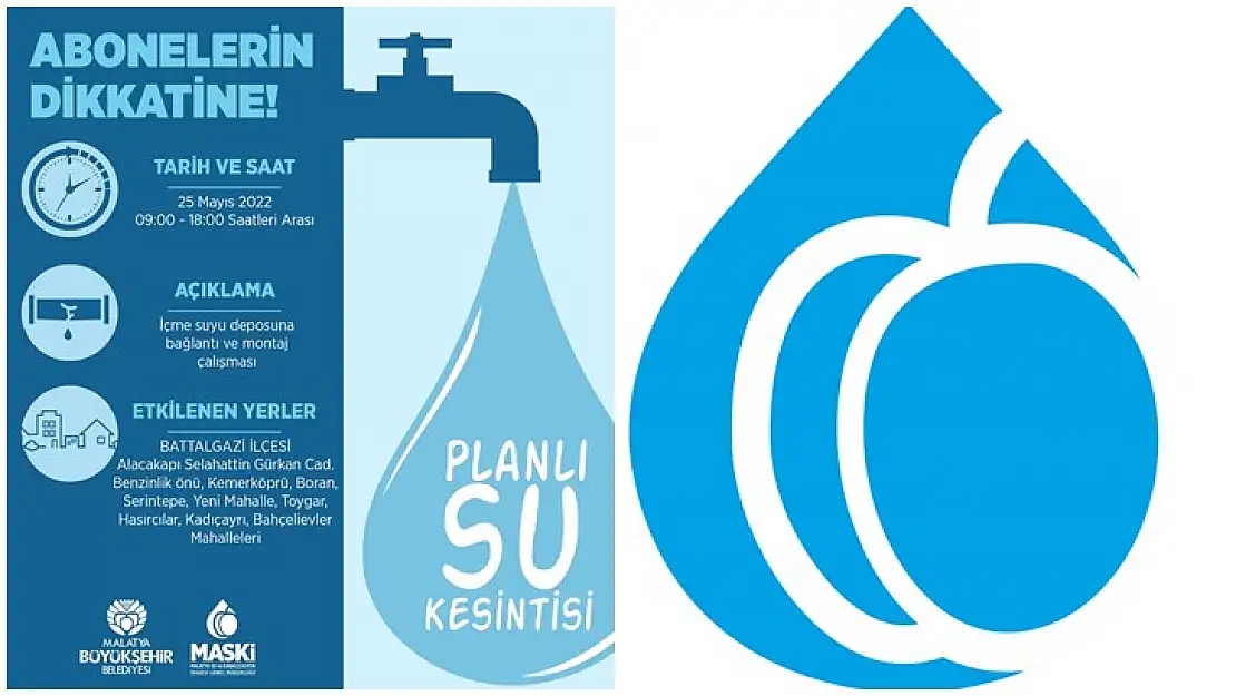 Maski'den Su Kesintisi Uyarısı!