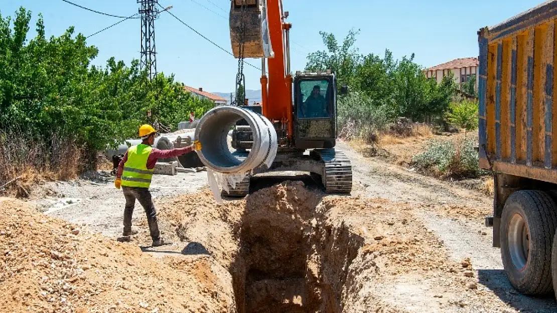 MASKİ'den Topsöğüt'e 3 Bin Metre Kanalizasyon Hattı