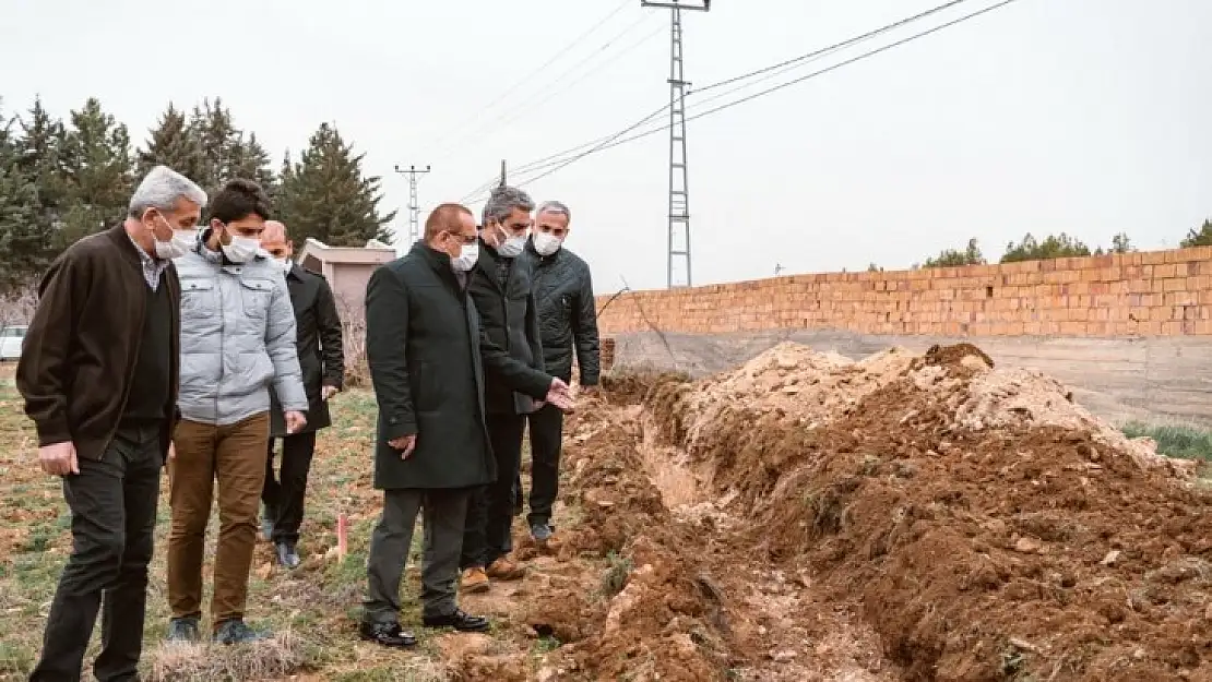 Maski Kendirli'de İçme Suyu Hattını Deplase Ediyor!