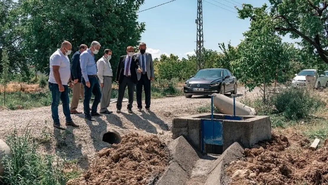 MASKİ, Şahnahan ve Suluköy Mahallesi'ne Açık Sistem Sulama Kanalı İnşa Ediyor