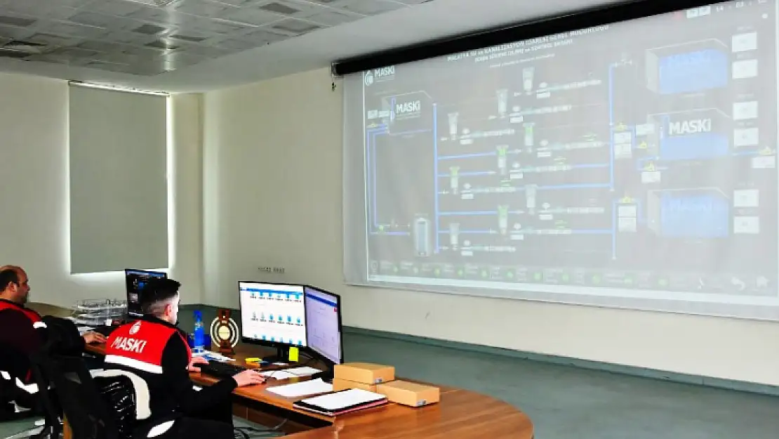 MASKİ, Scada Sistemi İle Suları Anlık İzliyor