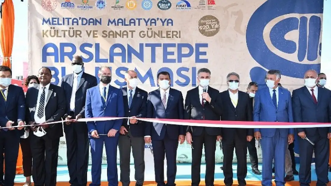 Melita'dan Malatya'ya Kültür Sanat Günleri Arslantepe Buluşması Sergi Açılışı Yapıldı