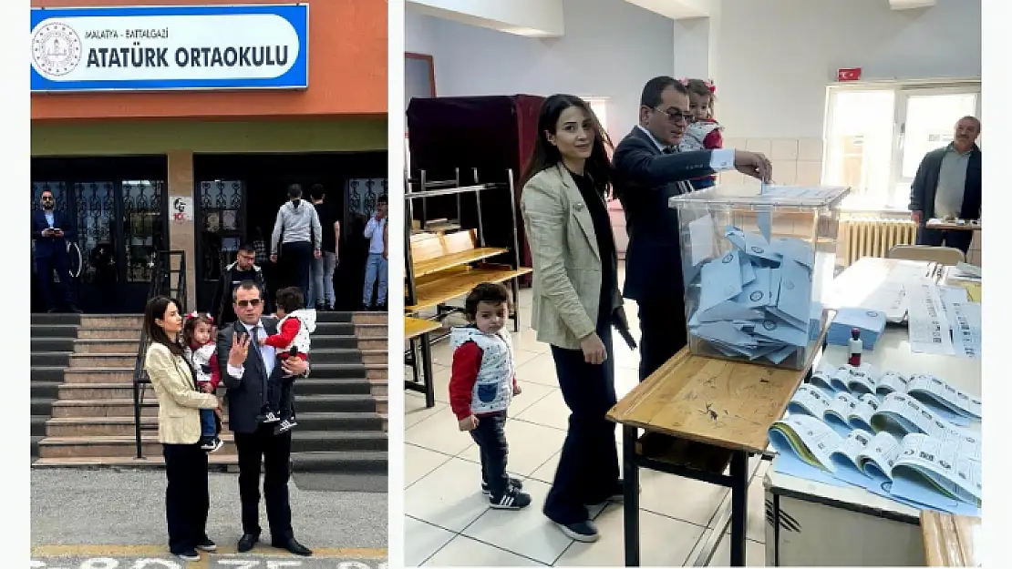 Memleket Partisi Büyükşehir Adayı A. Talha Ucuzcu Ailesiyle Birlikte Oyunu Kullandı