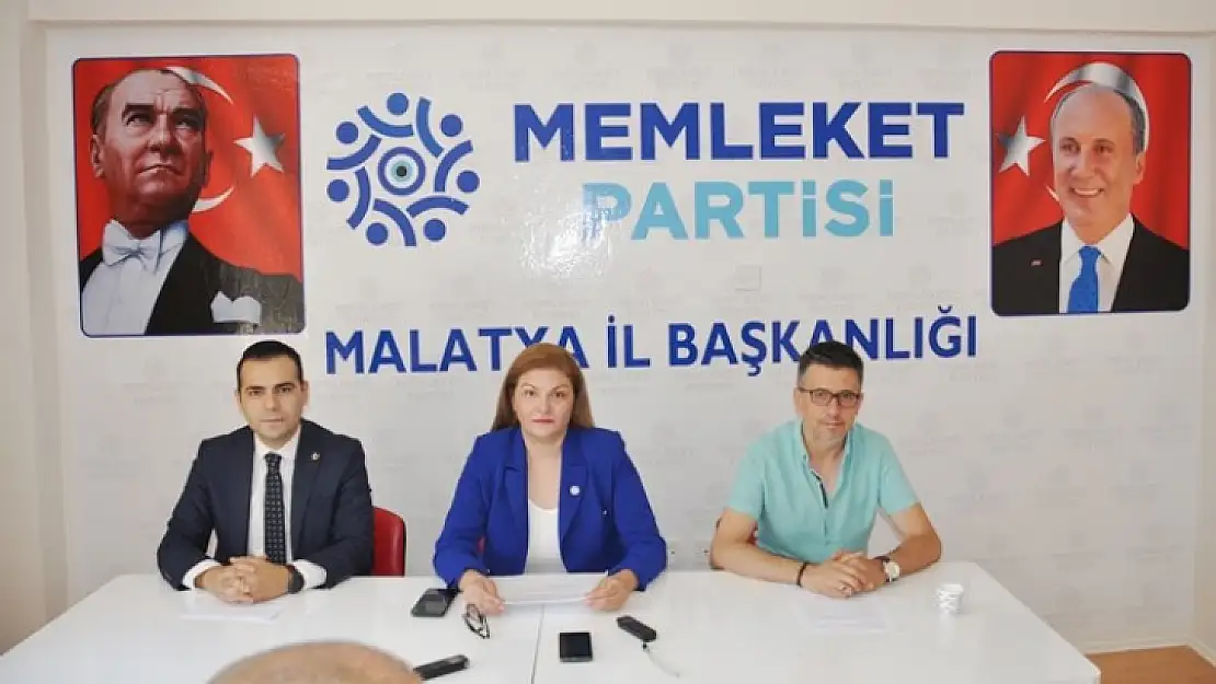 Memleket Partisi Malatya İl Teşkilatı Basınla Buluştu