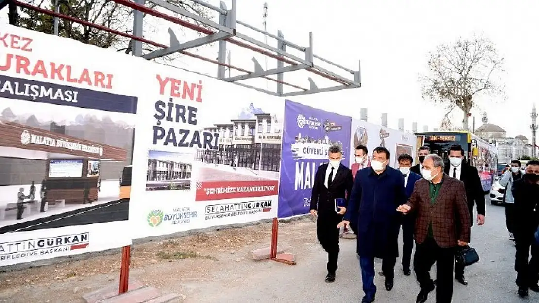 Merkez Otobüs Durakları Yenileniyor