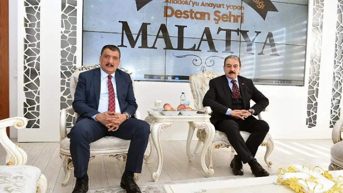 MESOB Başkanı Şevket Keskin'den Başkan Gürkan'a Ziyaret