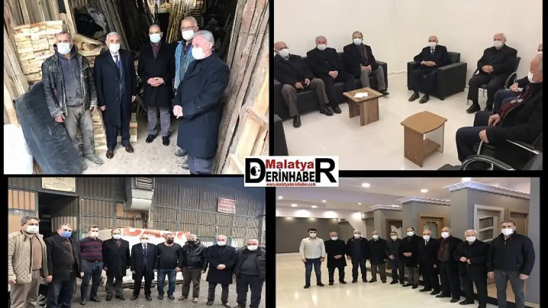 MESOB ve ESKKK Başkanlarından Sanayi Esnafına Ziyaret!