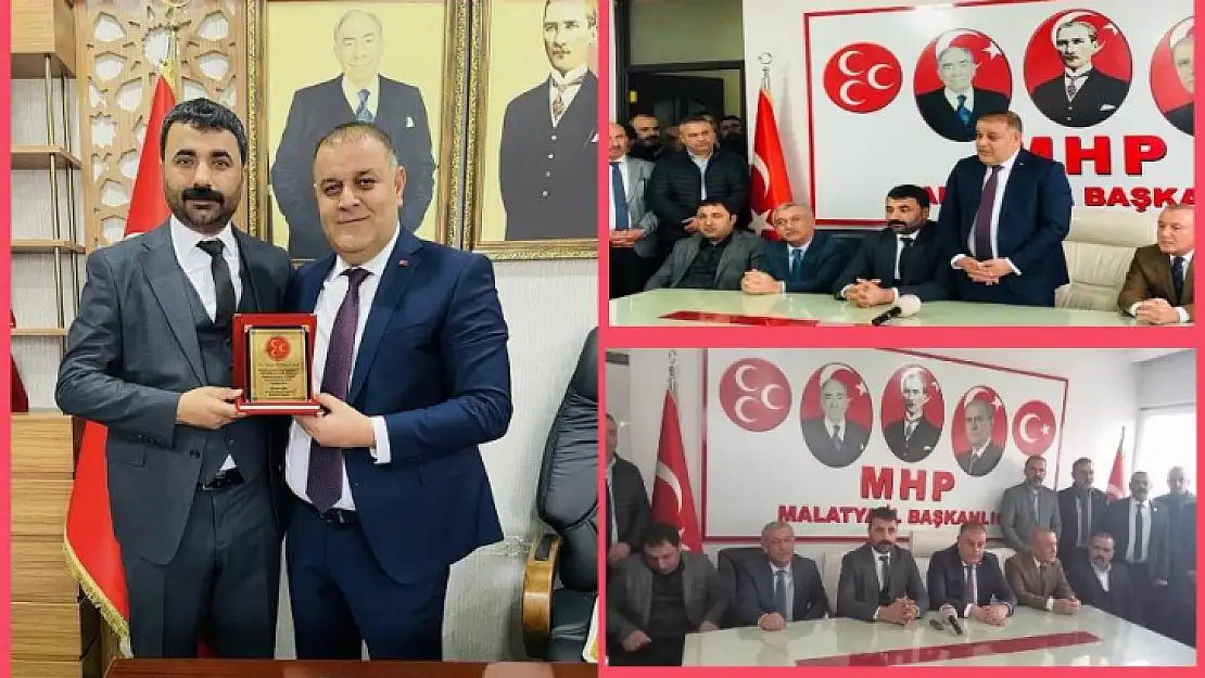 MHP Malatya İl Başkanlığında Gökhan Gök Dönemi