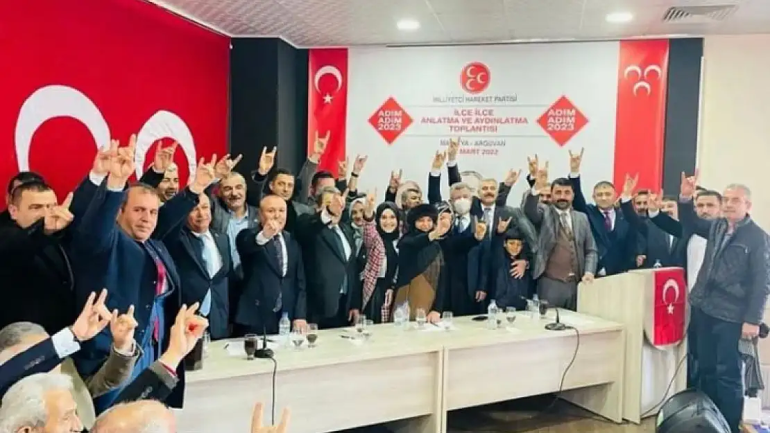 MHP Malatya İl Teşkilatı'na Katılım Töreni