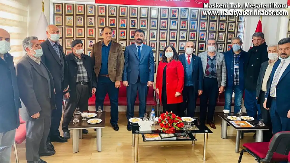 MHP Malatya Teşkilatı Ziyaretlerine Devam Ediyor! Başkan Samanlı' Herşeyimizi Şehit ve Gazilerimize Borçluyuz'