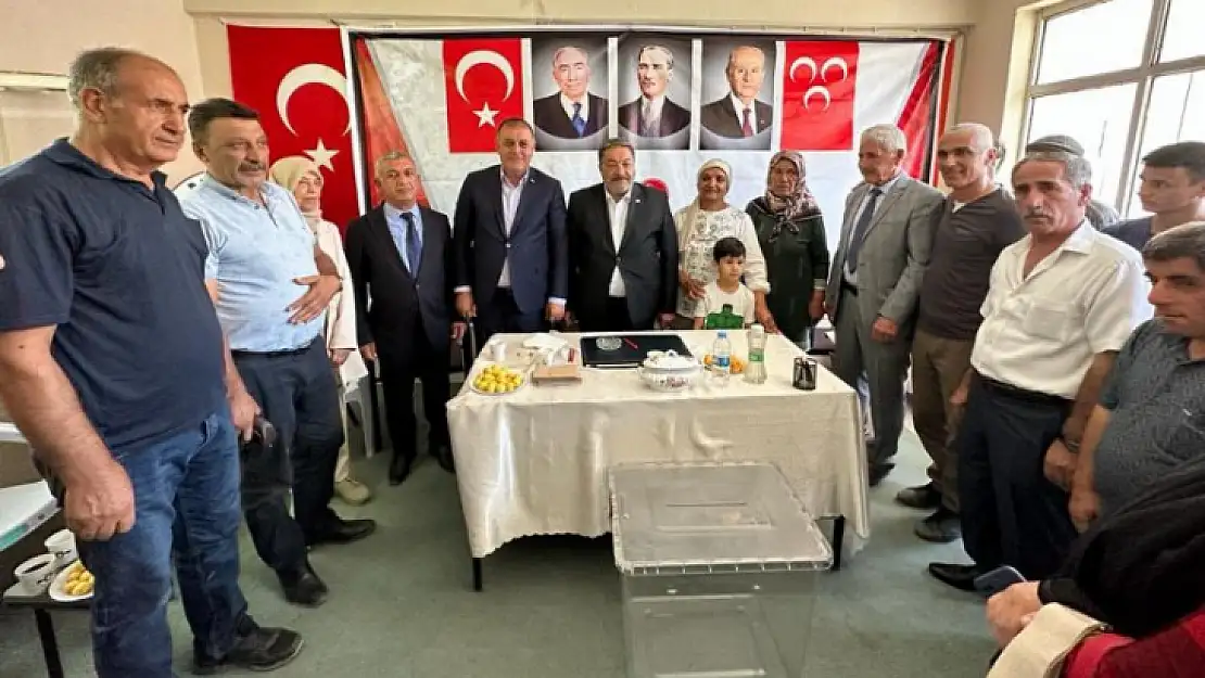 MHP'nin İlçe Kongreleri Arguvan ve Arapgir'de Yapıldı