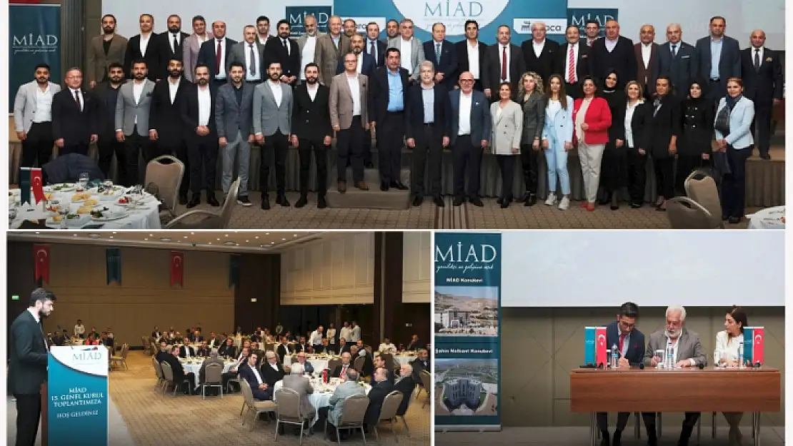 MİAD Genel Kurulunda Akdaş Güven Tazeledi