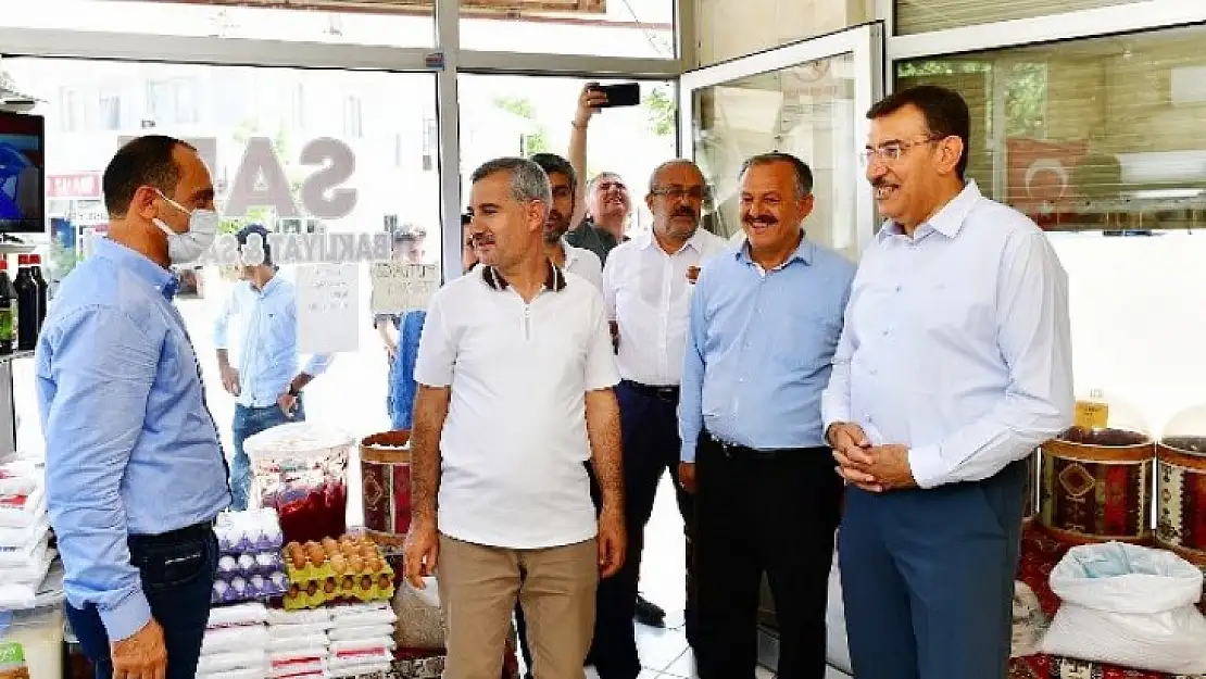 Milletvekili Tüfenkci İle Belediye Başkanı Çınar, Yeşiltepe ve Barguzu Esnaflarıyla Buluştu