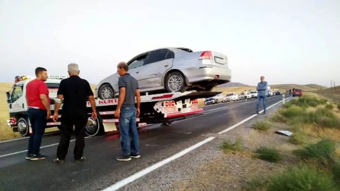Morhamam Mevkiinde Trafik Kazası