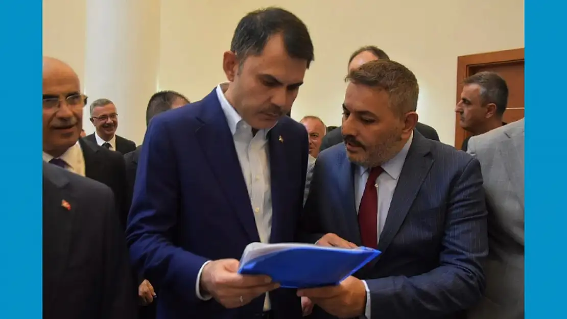 MTSO Başkanı Sadıkoğlu Bakan Kurum'a Talepler Dosyasını İletti