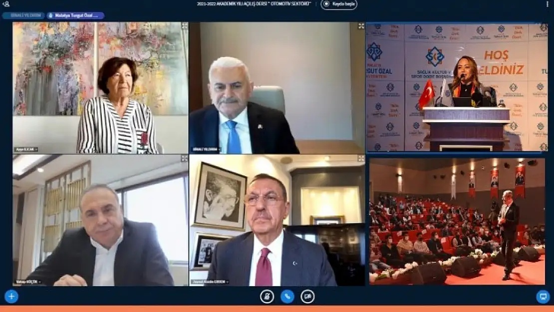 MTÜ Akademik Yıl Açılışı'na Son Başbakan Binali Yıldırım Katıldı