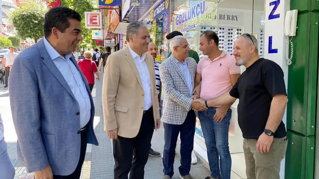 Mv. Çakır'dan Esnaf Ziyareti