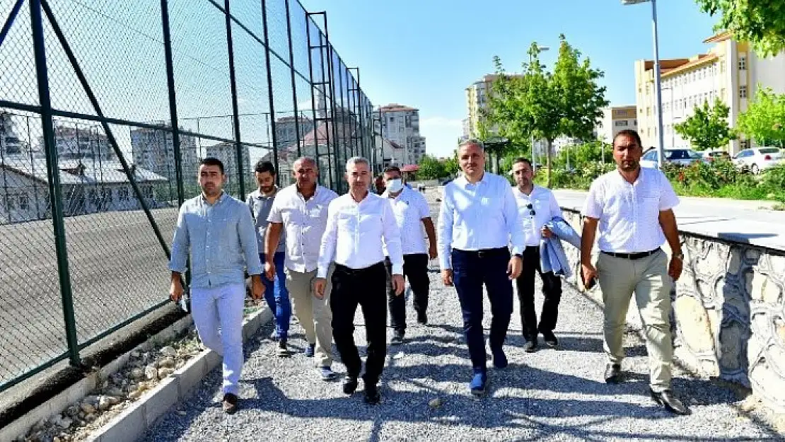 Mv. Çakır İle Belediye Başkanı Çınar, Horata Deresi Dönüşüm Yatırımlarını İnceledi