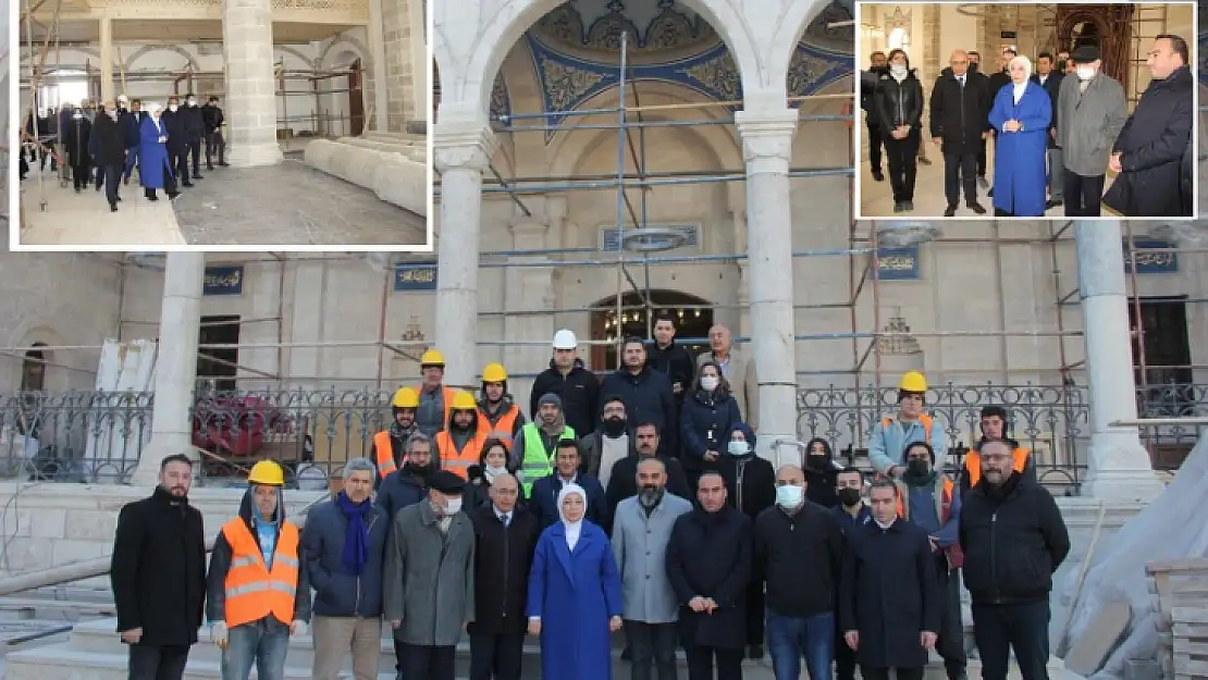 Mv. Çalık' Yeni Cami Ocak Ayında İbadete Açılacak'