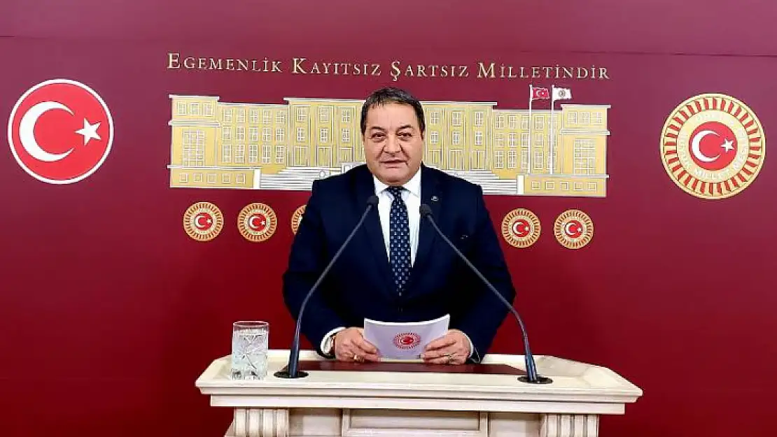 Mv. Fendoğlu Medik Barajı Yazıhan Sulaması ve Rehabilitasyonu Projesini Meclise Taşıdı