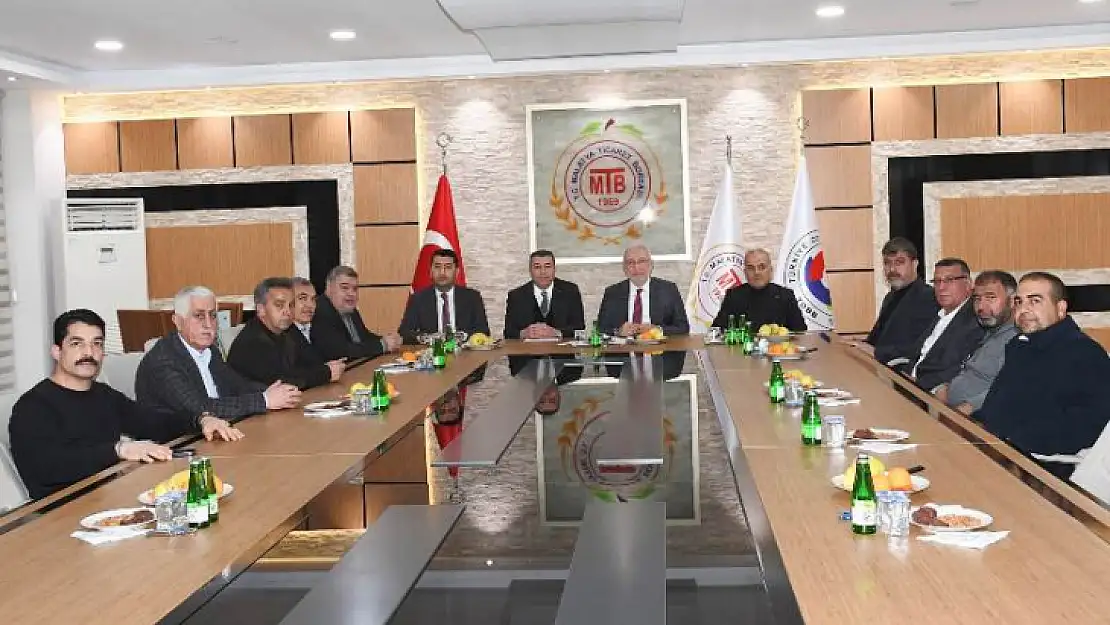 Mv. Kahtalı'dan Malatya Ticaret Borsasına Ziyaret