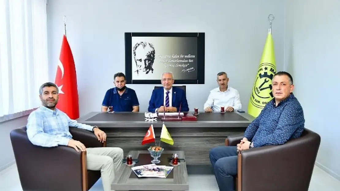 Mv. Kâhtalı İle Belediye Başkanı Çınar, Yeni Sanayi Sitesi Esnaflarına Ziyaret