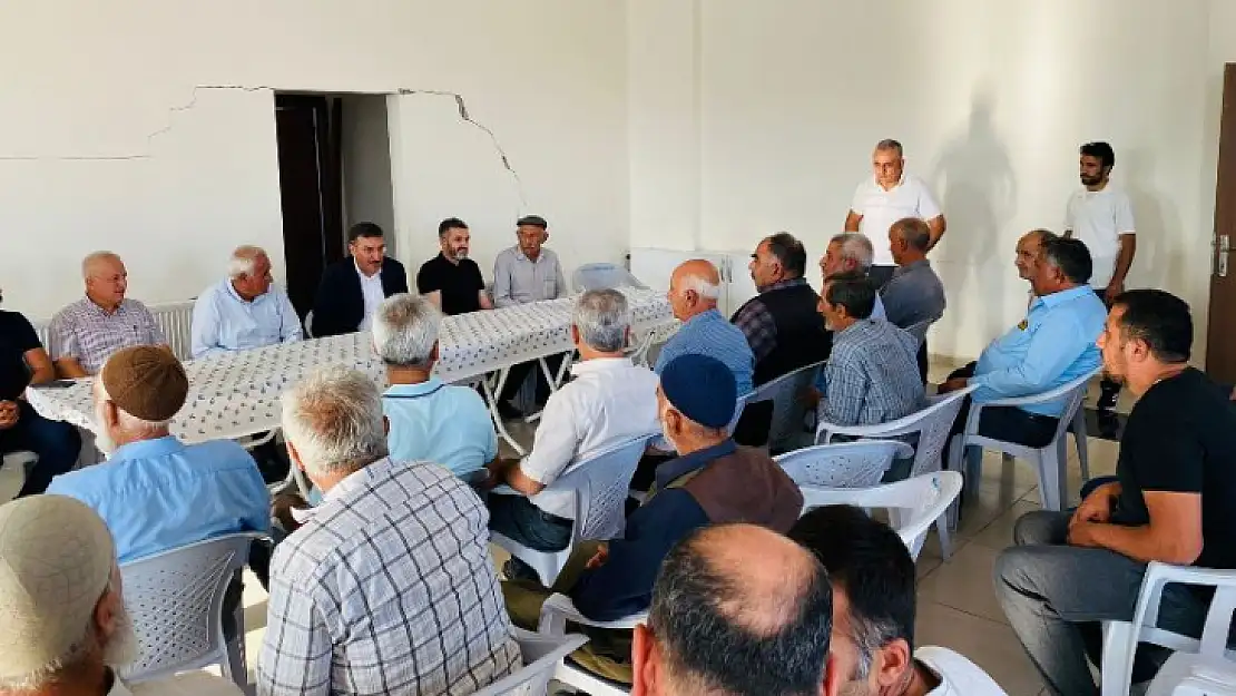 Mv. Tüfenkci'nin İlçe ve Mahalle Ziyaretleri Sürüyor