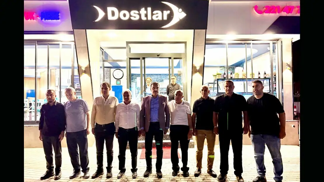 Mv. Tüfenkci ve Özbek'ten Dostlar Balık Evine Ziyaret