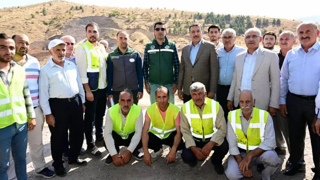 Mv. Tüfenkci Yenice Göleti İnşaat Sahasında İncelemelerde Bulundu