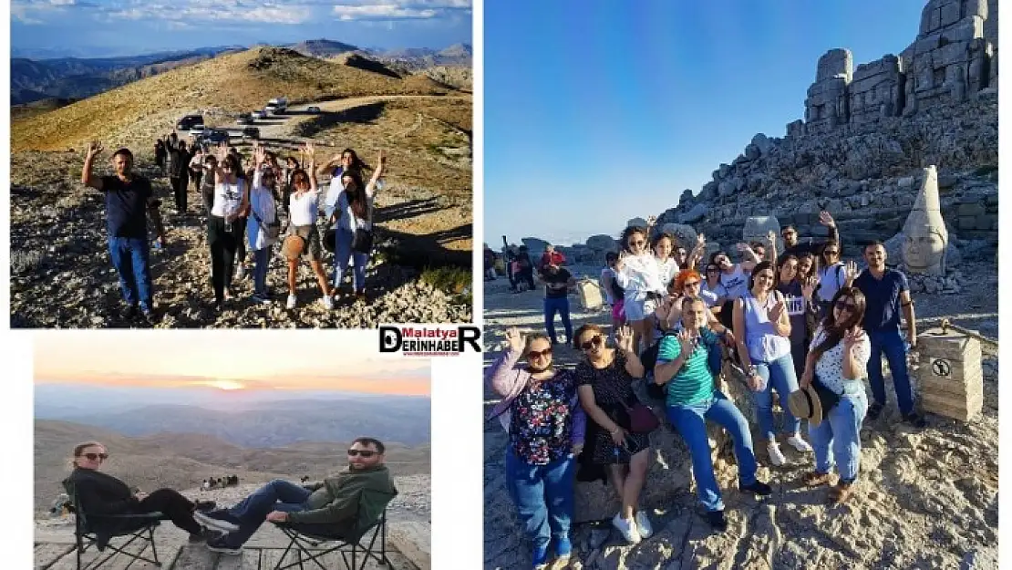 Nemrut Dağına Yerli Turist Akını