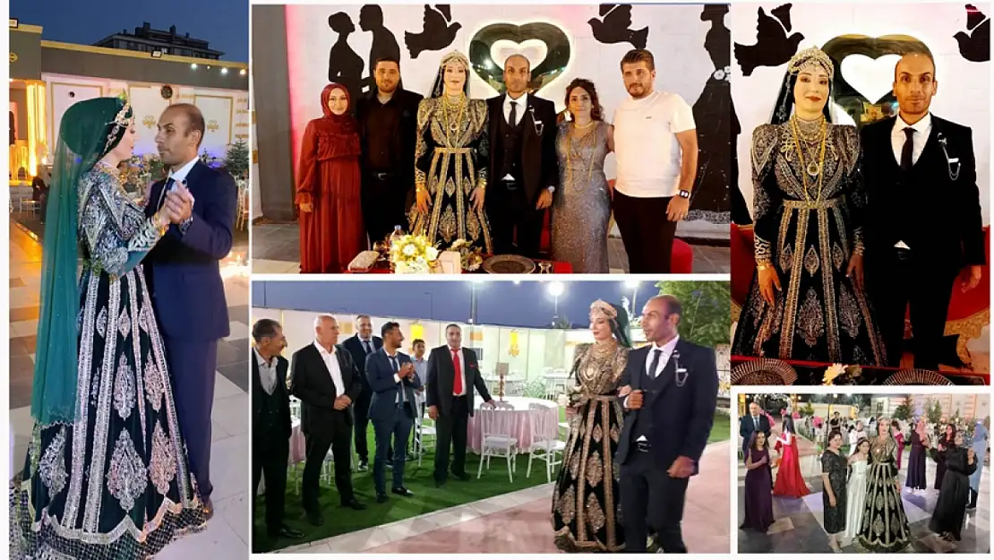Nurgül ve Şahin Çiftinden Malatya'da Masalsı Kına Gecesi
