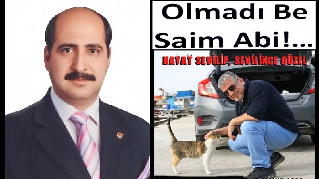 Olmadı Be Saim Abi!…