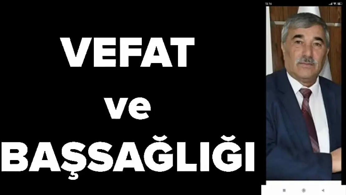 Orduzu Eski Belediye Başkanı Cumali Ekin Vefat Etti