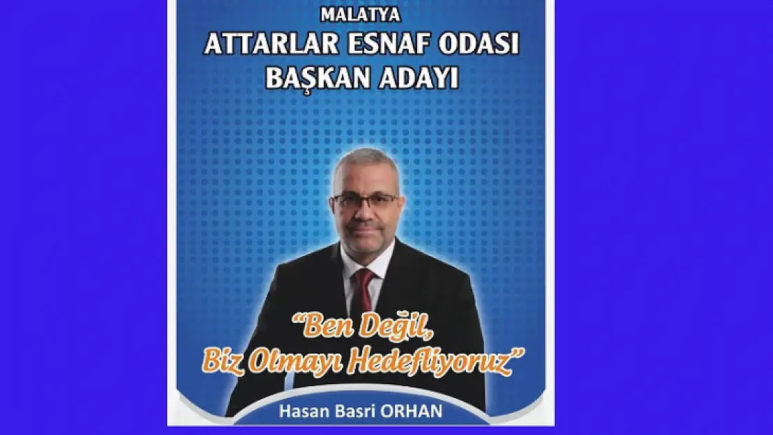 Orhan' Ben Değil Biz Olmayı Hedefliyorum'