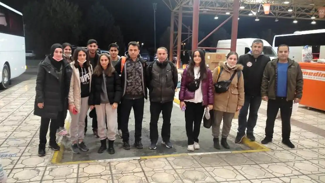 Oryantiring Yarışması'na Malatya'dan Katılım